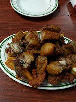 Yucca Fries and Onion Relish